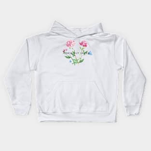 Uniquely Bloomed- Light Kids Hoodie